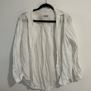 Grayson The Hero White Linen Shirt